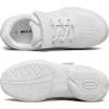 BAXINIER Girls White Cheerleading Dance Shoes Breathable Youth Cheer Competition Sneakers Athletic Training Tennis Shoes(White 937)